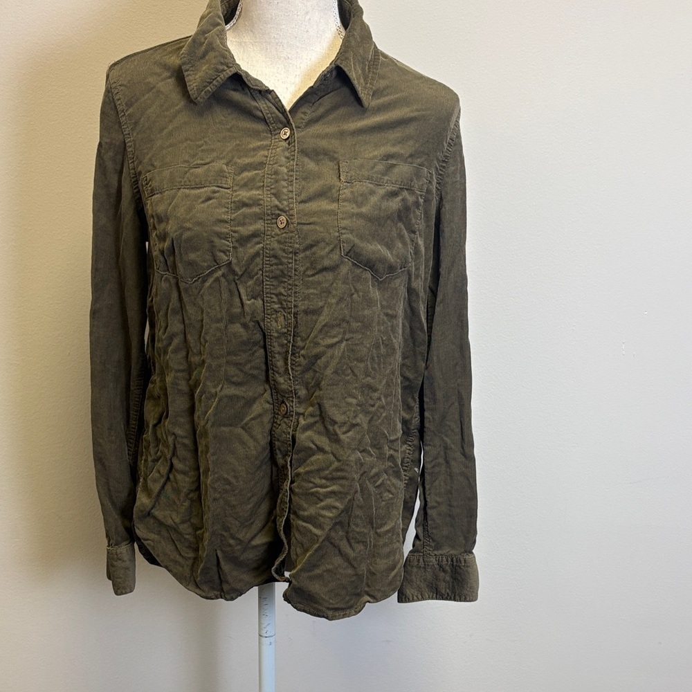 Thread & Supply Olive Utility Top